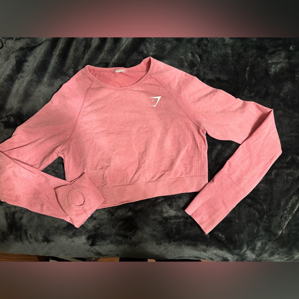 Gymshark Cropped Long Sleeve Top